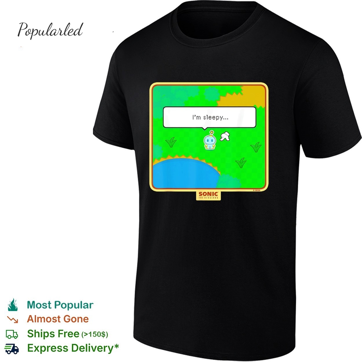 The Hedgehog Im sleepy Earth Day Chao Garden shirt