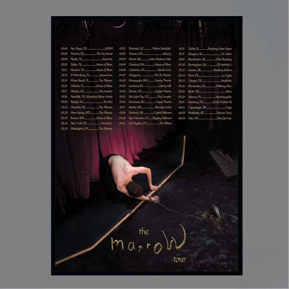 The Marrow Tour World Tour Dates Poster