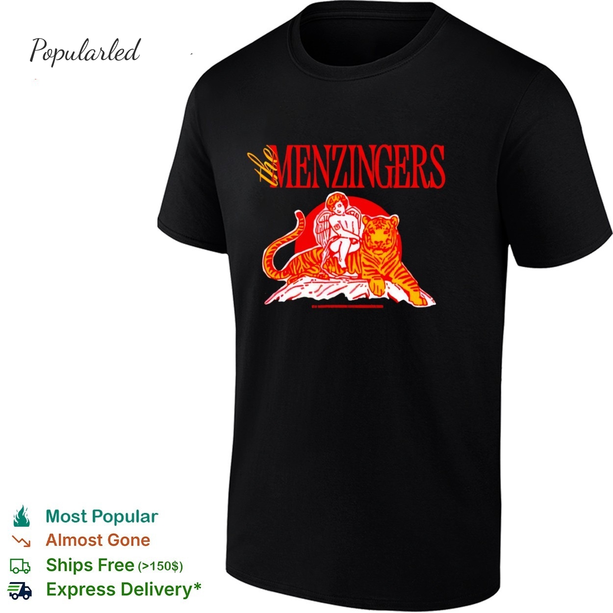 The Menzingers Angel Tiger shirt