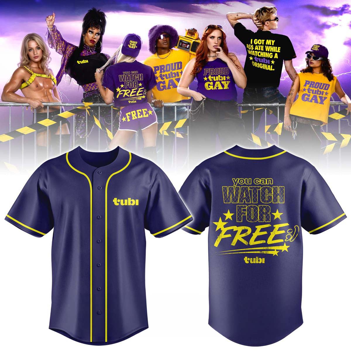 The Proud Tubi Gay You Can Watch For Free Baseball Jersey Gift Idea for Fans