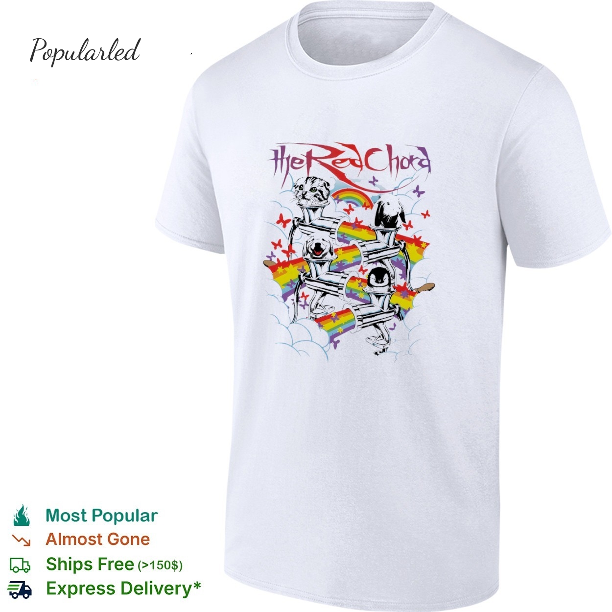 The Red Chord Rainbow Grinder shirt