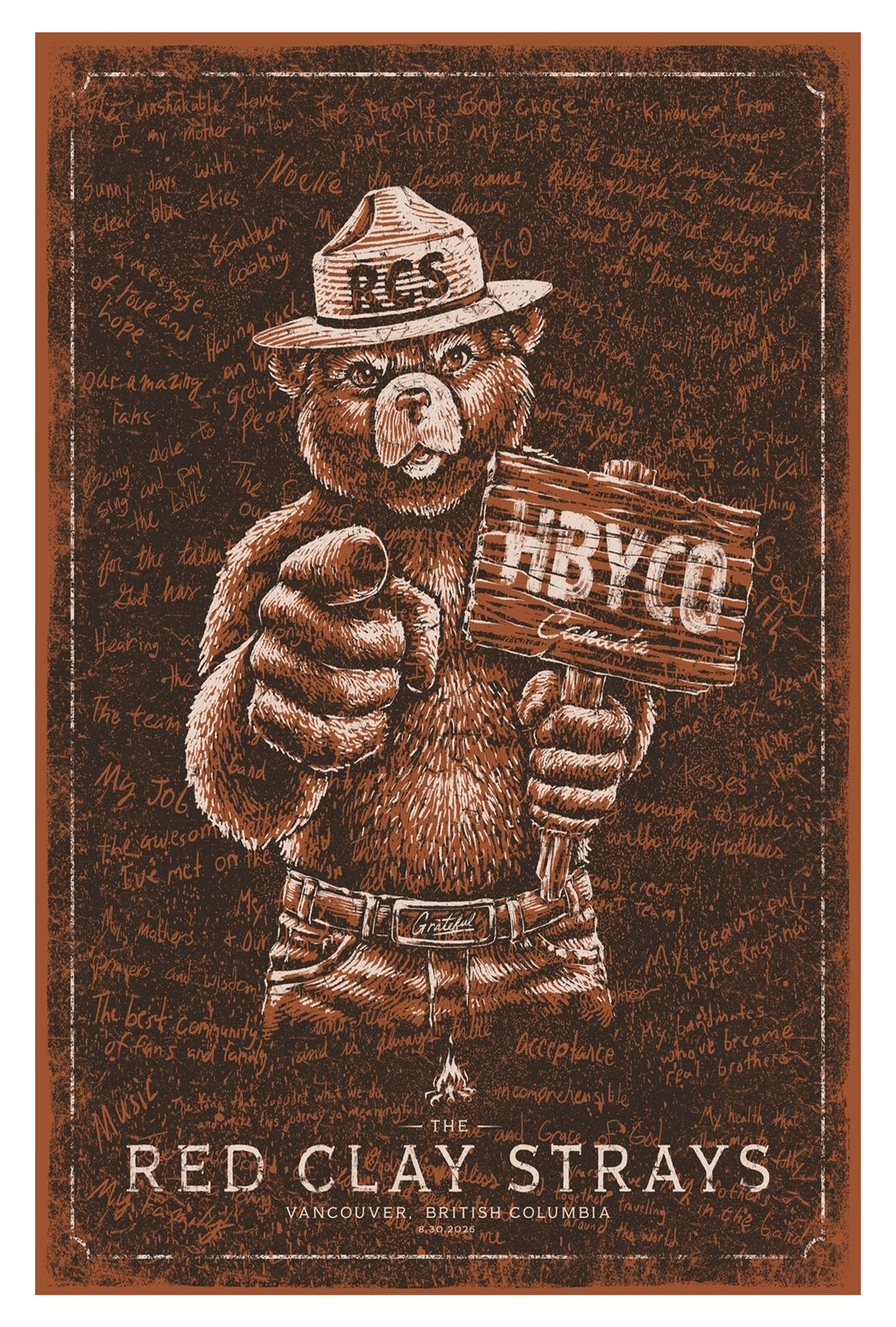The Red Clay Strays August 30 2026 Rogers Arena Poster Merch 2 - merchtourboutique the red clay strays august 30 2026 rogers arena poster merch HlRgy - merchtourboutique