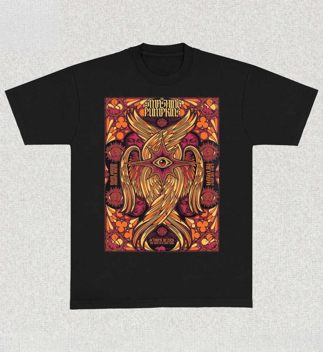 The Smashing Pumpkins Las Vegas NV Event Poster At MGM Grand Garden Arena In Las Vegas NV On October 30 2026 TShirt