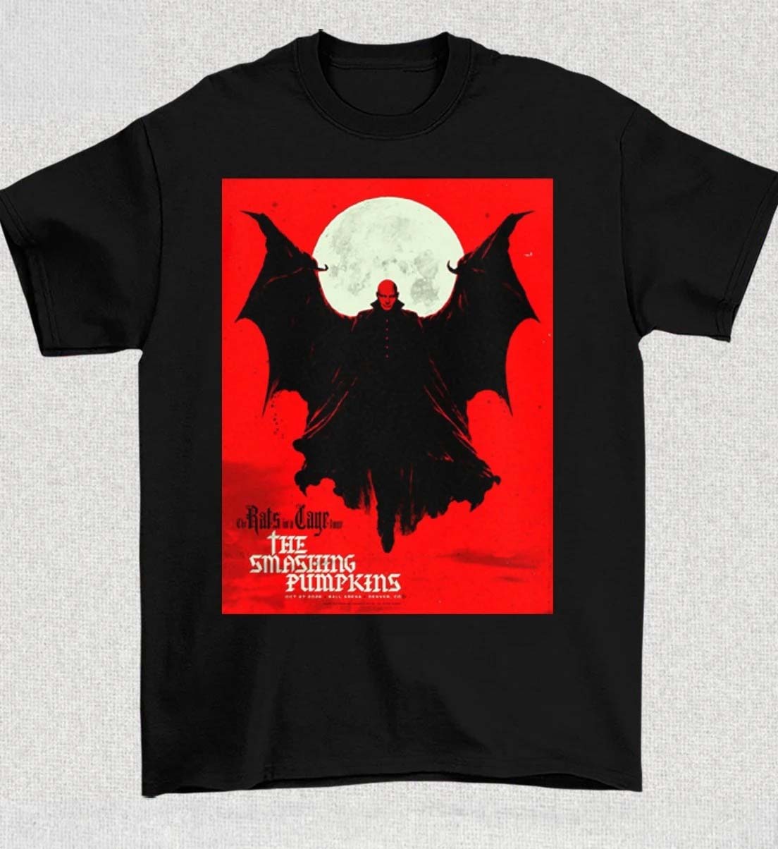 The Smashing Pumpkins The Rats In A Cage Tour Denver CO 2026 Event Poster At Ball Arena On October 27 2026 TShirt