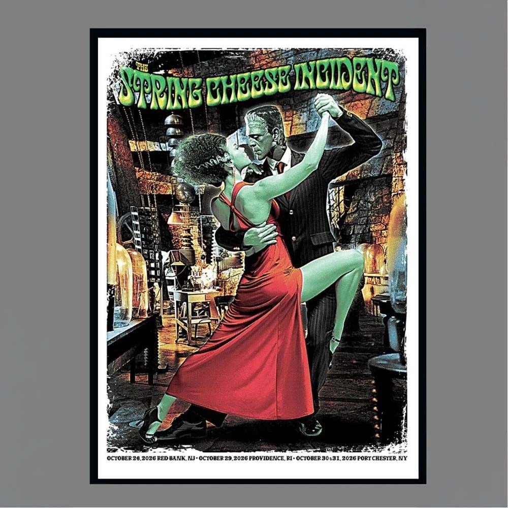 The String Cheese Incident Concert Red Bank NJ Oct 28 2026 Poster