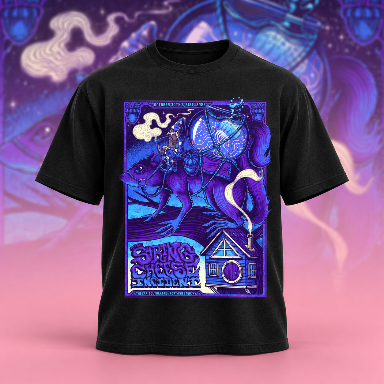 The String Cheese Incident Port Chester NY 2026 Event Poster Live At The Capitol Theatre TShirt