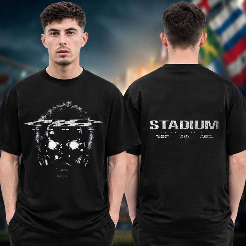 The Weeknd Exclusive Paris Event Tee After Hours Til Dawn Tour 2026 Two Sided Unisex T Shirt