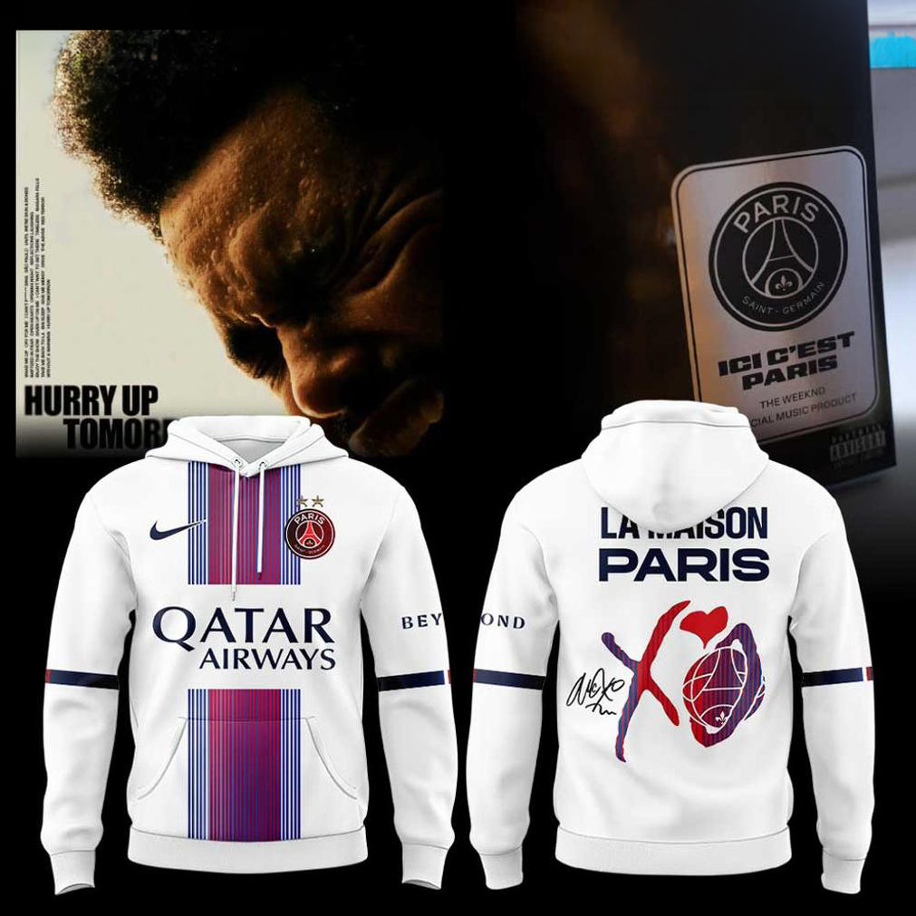 The Weeknd PSG XO La Maison Hoodie