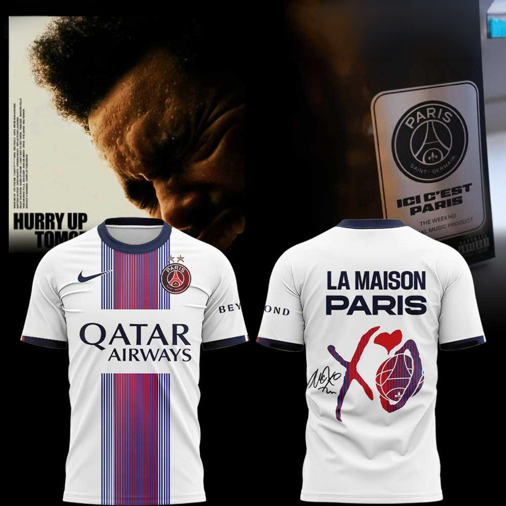 The Weeknd PSG XO La Maison Tee