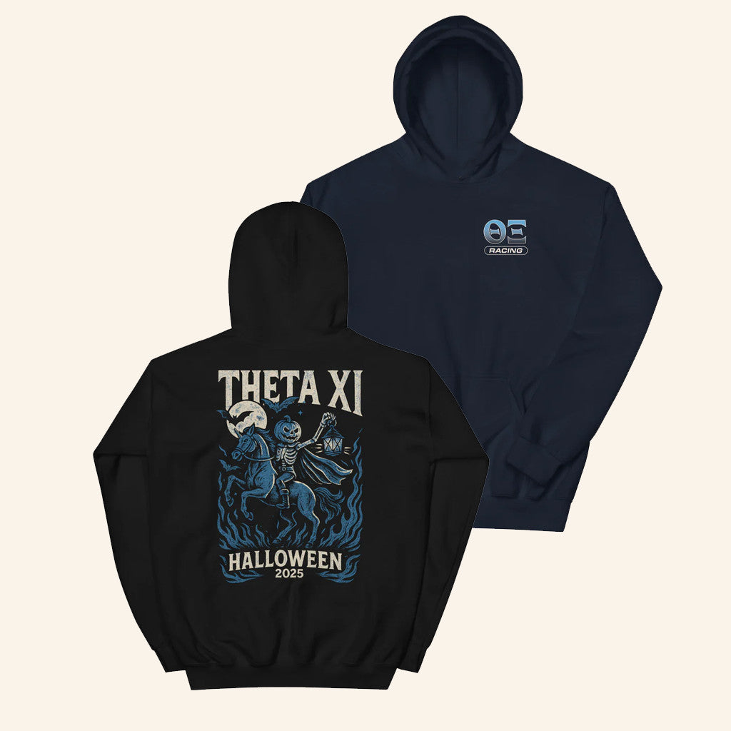 Theta XI Merch Theta XI Halloween Hoodie Halloween Gifts For Husband