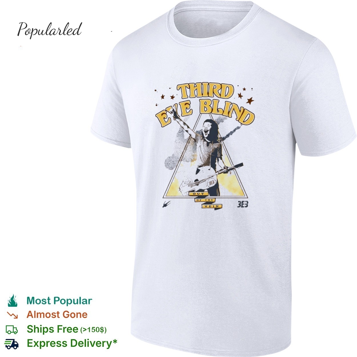 Third Eye Blind Out Of The Vein Anniversary Guitar shirt