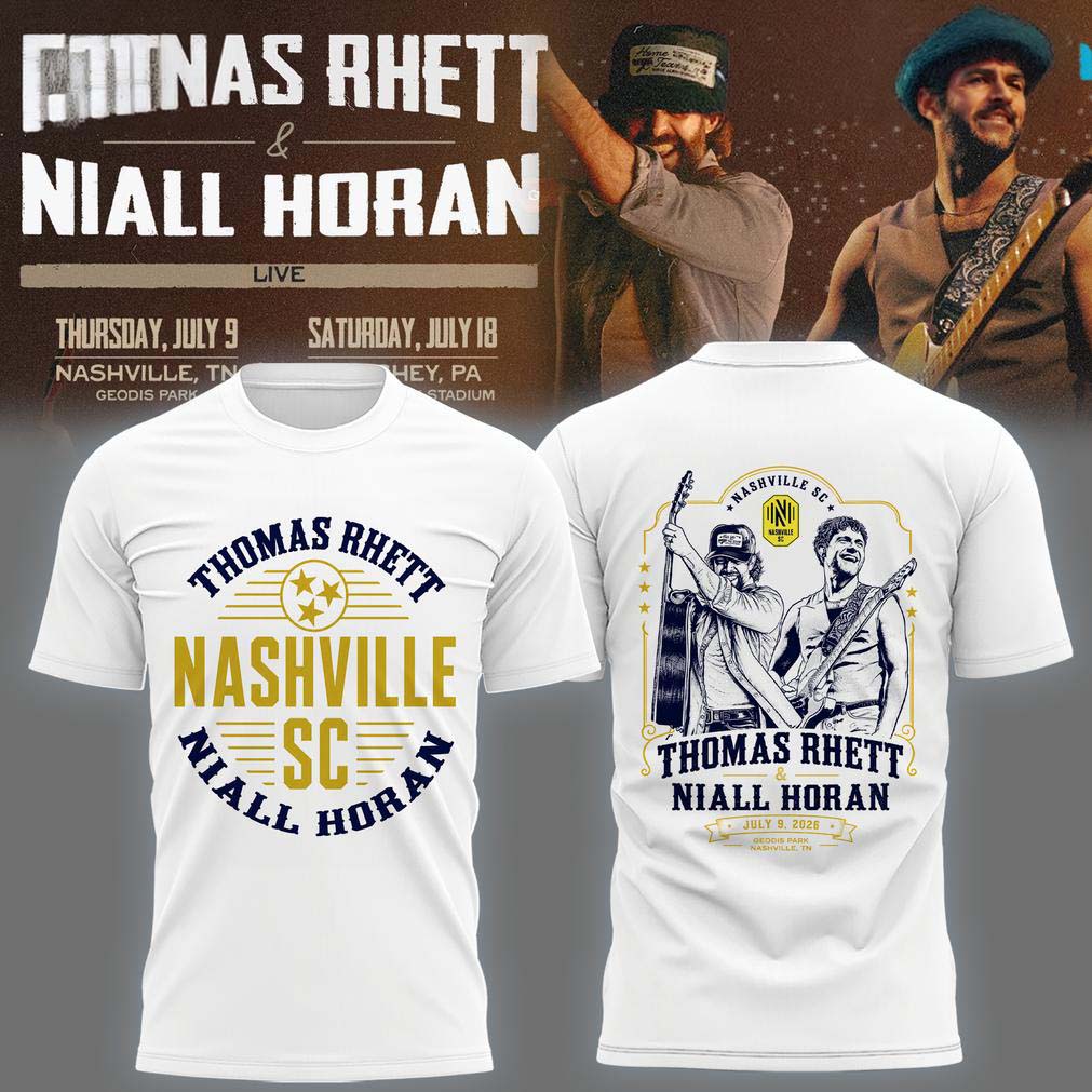 Thomas Rhett Soundtrack to Life Nashville SC White Graphic T-Shirt - Best Gift for Fans