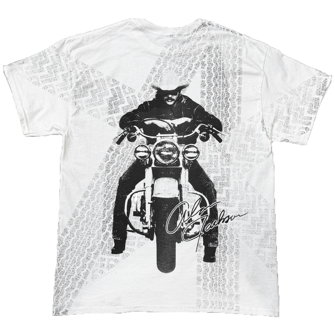 Throwback Motorcycle Graphic T-Shirt