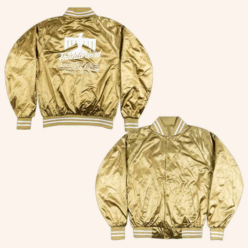 Thunderbird Lounge Merch Thunderbird Lounge Logo Bomber Jacket Best Gifts For Husband