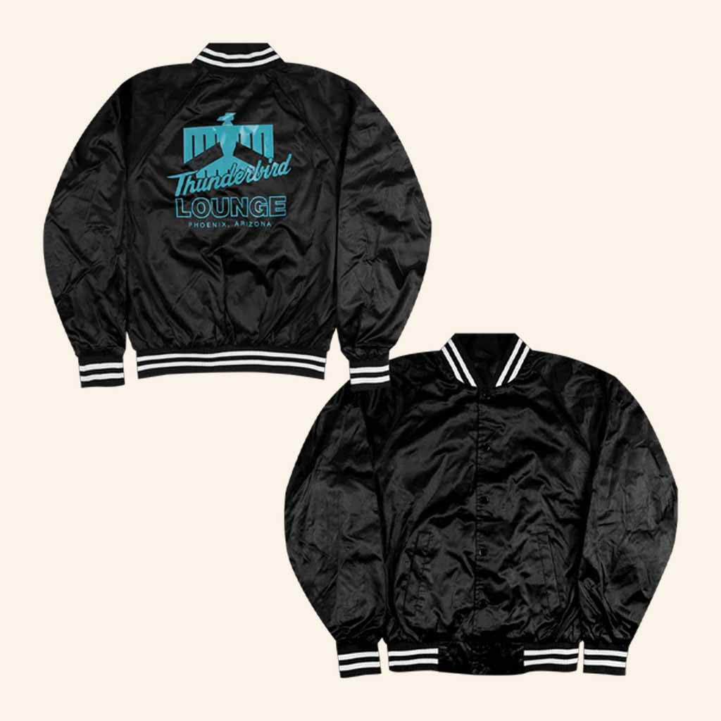 Thunderbird Lounge Merch Thunderbird Lounge Logo Bomber Jacket Gifts Ideas For Men