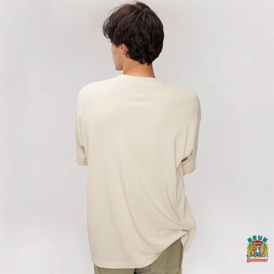 Tiger Surfing Retro Beach Sunglasses Palm Trees Bruh Summer Shirt - Image 3