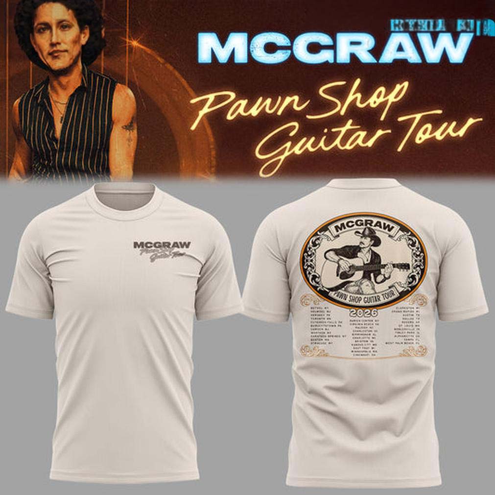 Tim McGraw White Beth El NY Concert T Shirt