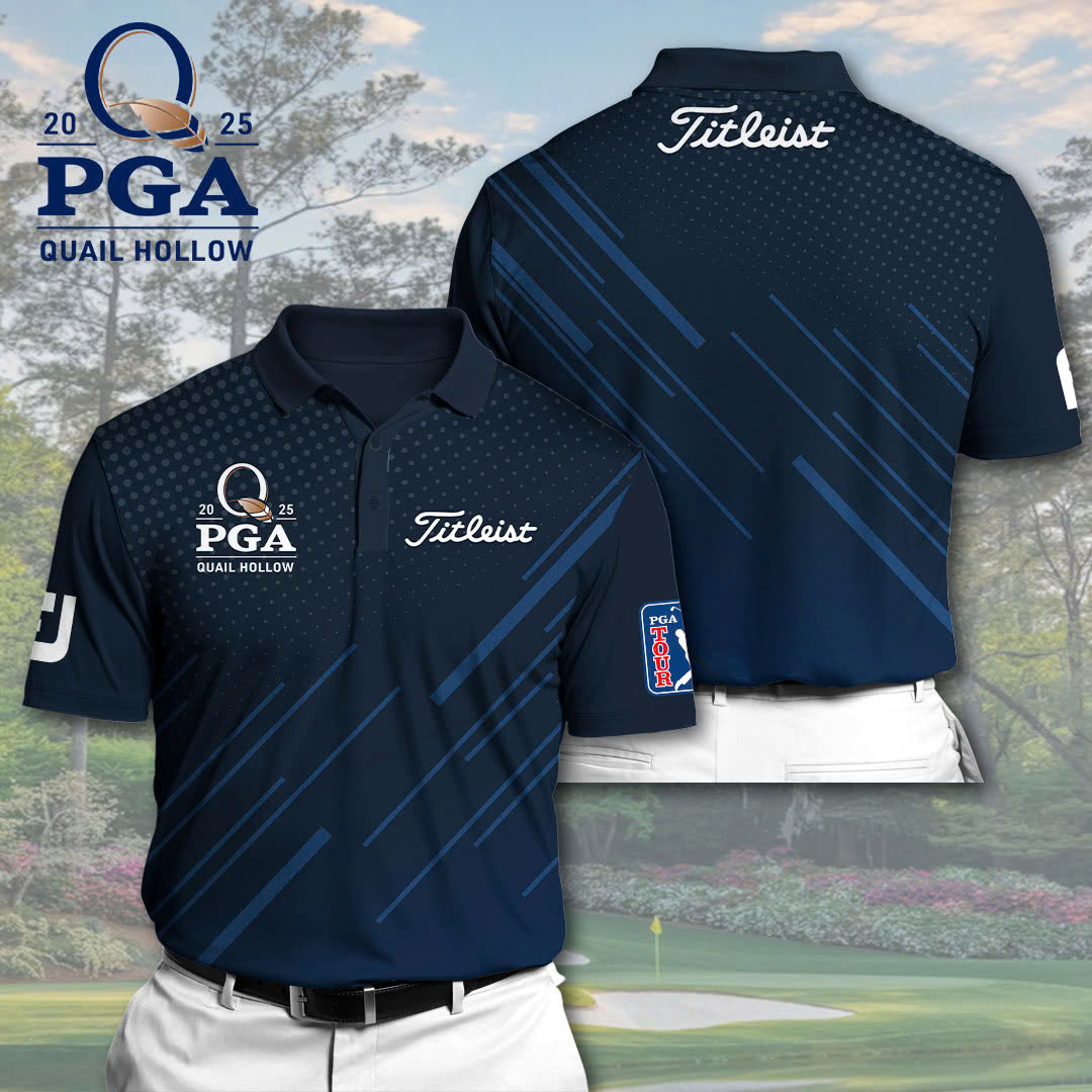 TITL 3D Polo Shirt Golf PGA Championship Edition Awesome Retirement Gift for Your Favorite Golfer 2026