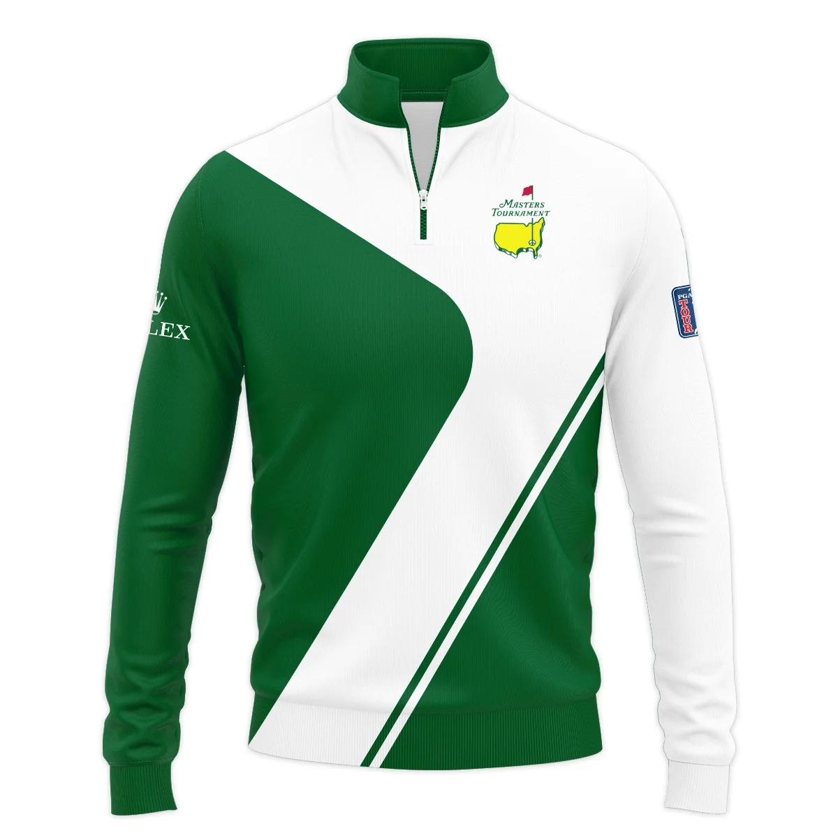 Titleist Masters Tournament Golf Quarter-Zip with All Over Print Fan Style