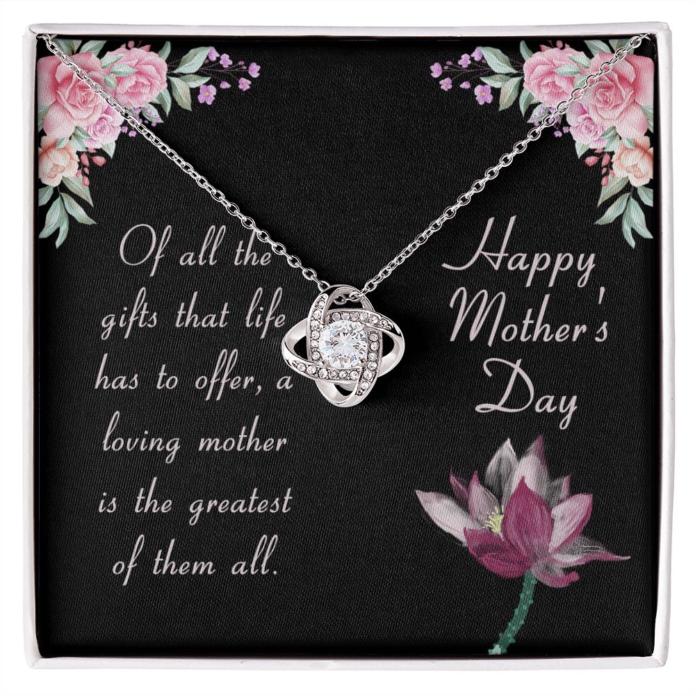 To An Amazing Mother Love Knot Necklace 1 To An Amazing Mother Love Knot Necklace