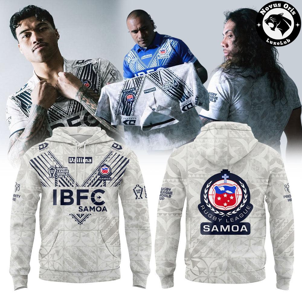 Toa Samoa Rugby League World Cup 2026 Pullover Hoodie 1 - Unicasport Toa Samoa Rugby League World Cup 2026 Pullover Hoodie
