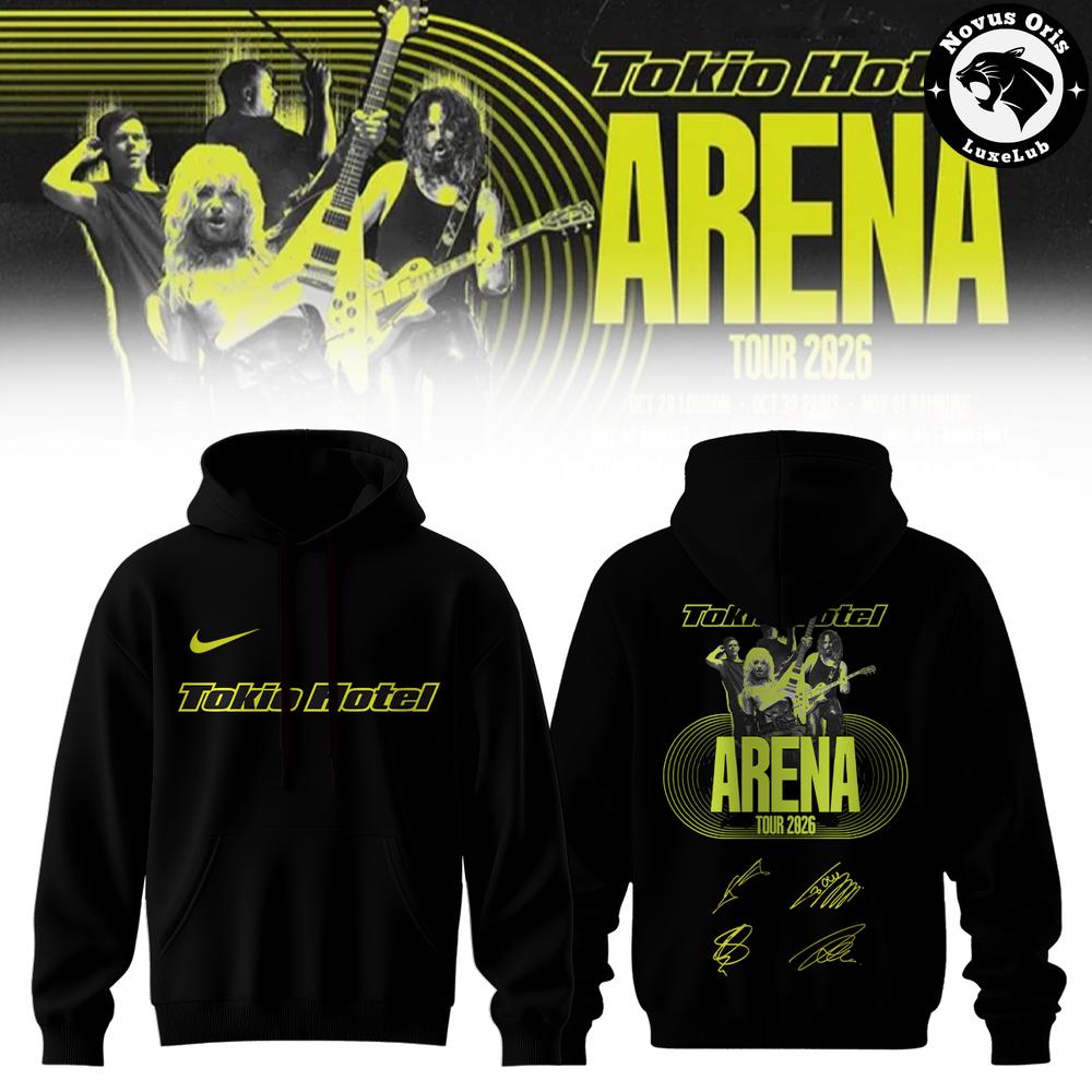 Tokio Hotel ARENA TOUR 2026 Signature Hoodie 1 - Unicasport Tokio Hotel ARENA TOUR 2026 Signature Hoodie