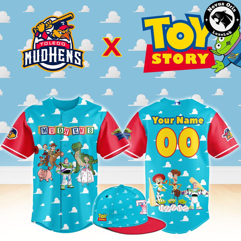 Toledo Mud Hens x Toy Story Night Woody Buzz Lightyear Custom Baseball Jersey 1 - Unicasport Toledo Mud Hens x Toy Story Night Woody Buzz Lightyear Custom Baseball Jersey