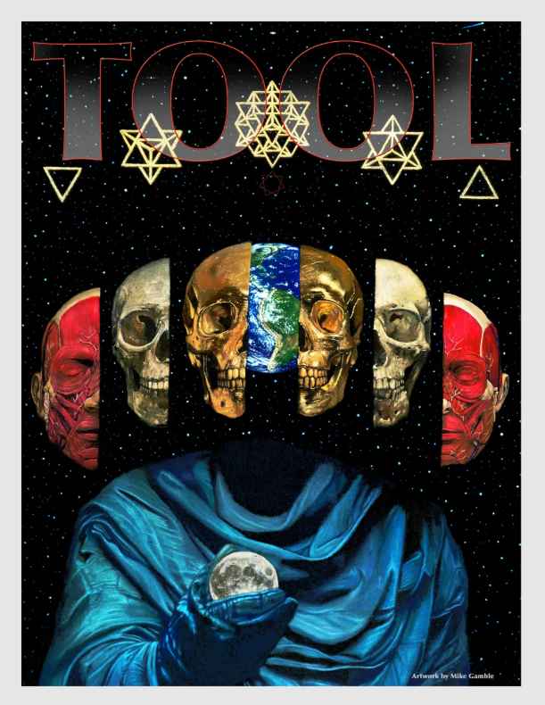 tool mike gamble reflection band signed poster QFusu - merchtourboutique