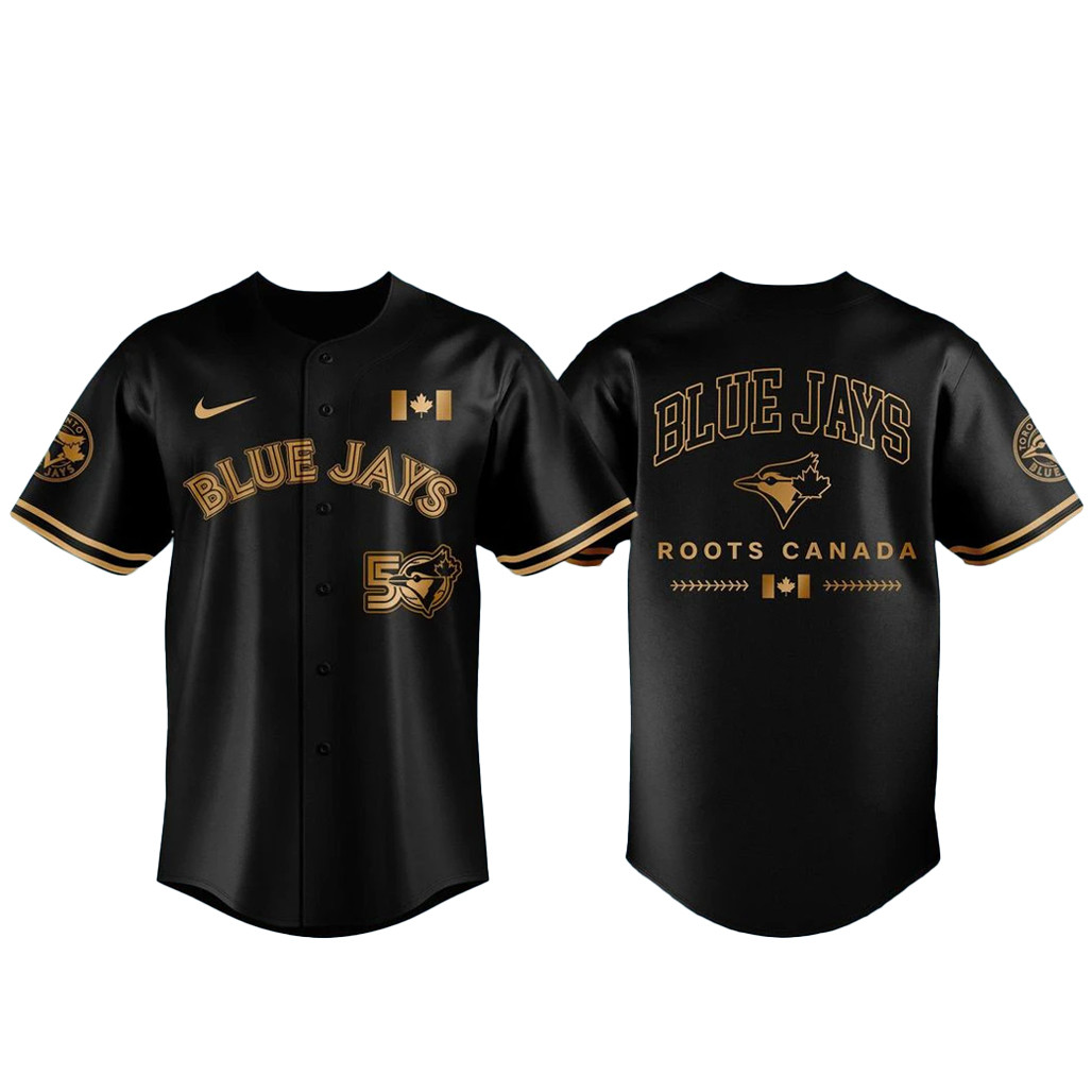 Toronto Blue Jays 50th Season Baseball Jersey