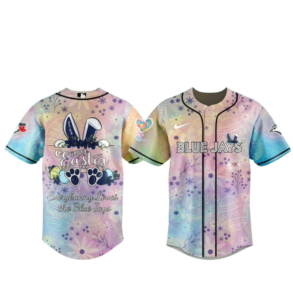 Toronto Blue Jays Happy Easters Day 2026 Baseball Jersey