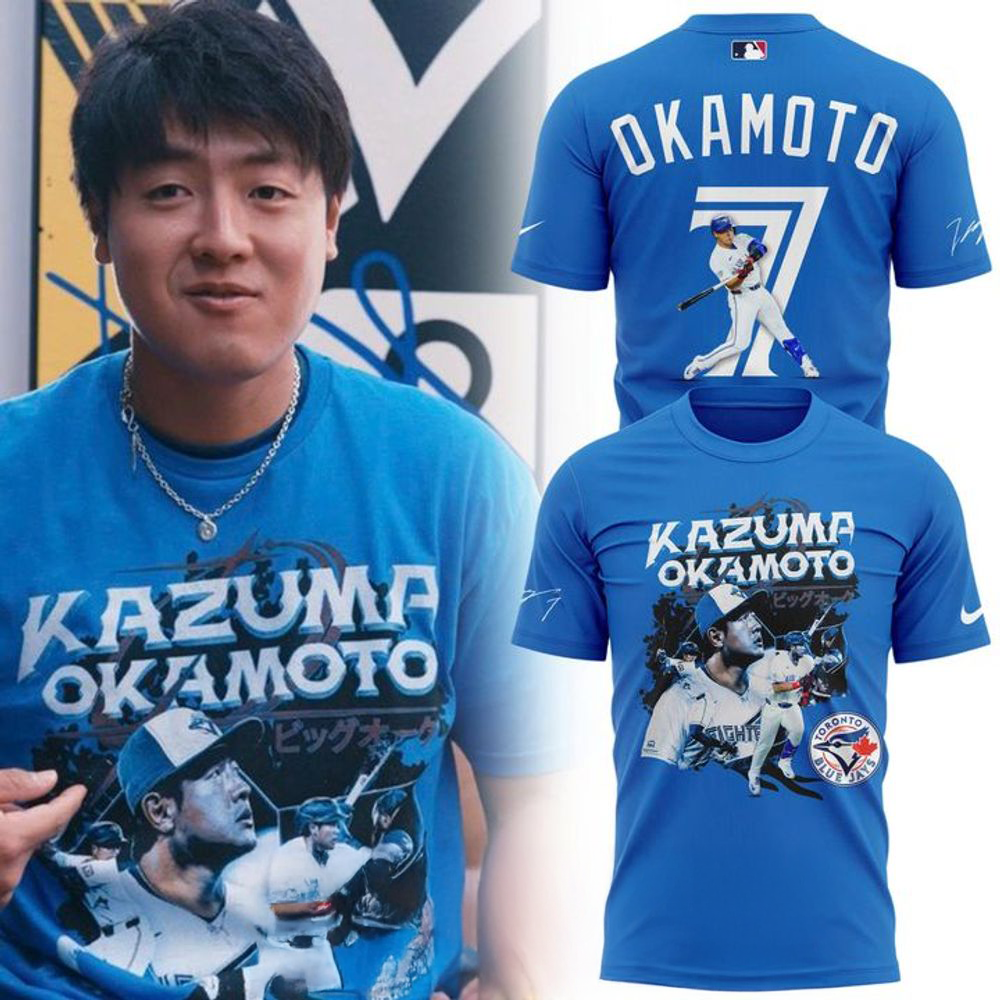 Toronto Blue Jays Kazuma Okamoto 7 Special Shirt