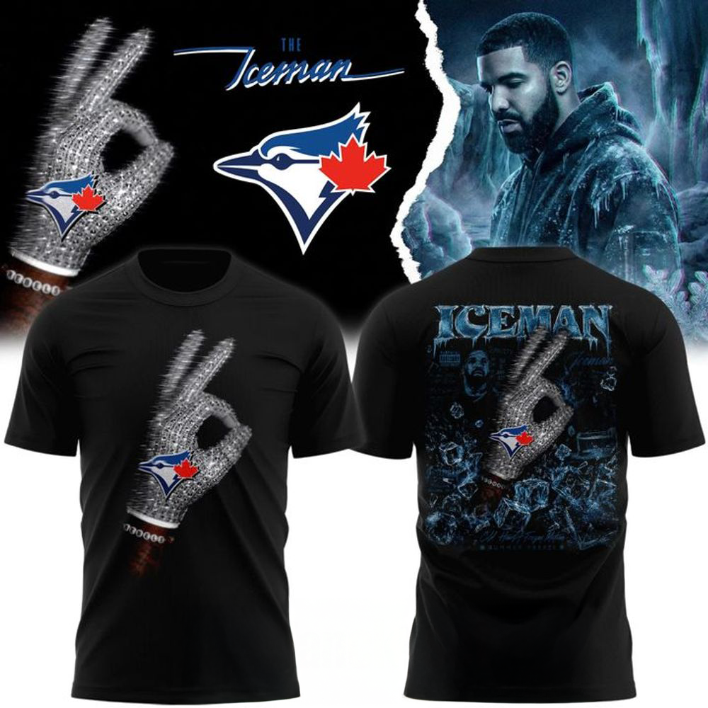 Toronto Blue Jays x Drake ICEMAN Limited Edition Shirt
