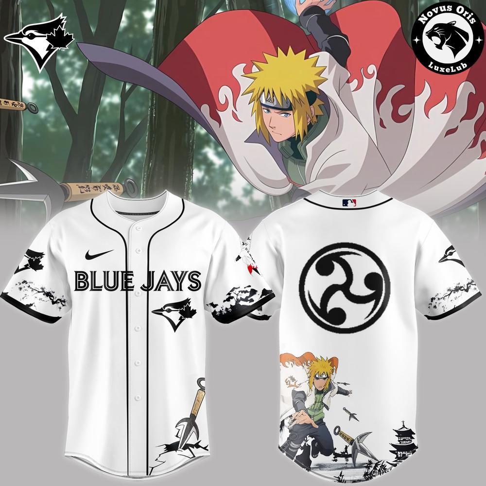 Toronto Blue Jays x Minato Namikaze 2026 New Baseball Jersey