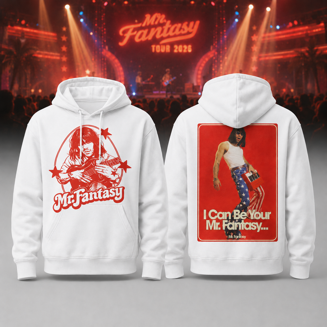 Mr Fantasy I Can Be Your White Hoodie