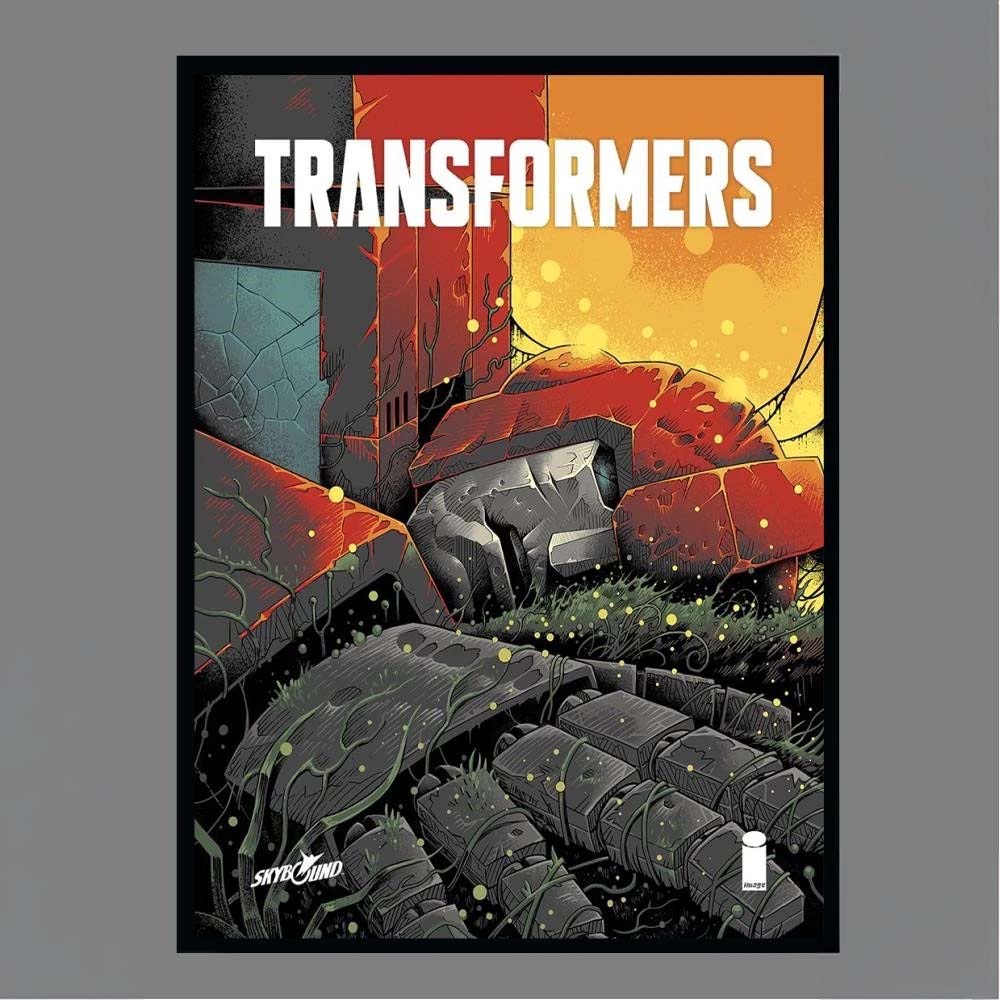Transformers Skybound Image Comic Book Graphic Art Print Poster