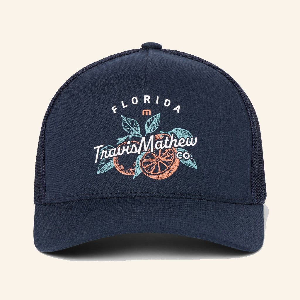 Travis Mathew Merch Florida Fantasy Trucker Hat Christmas Gift Ideas For Dad
