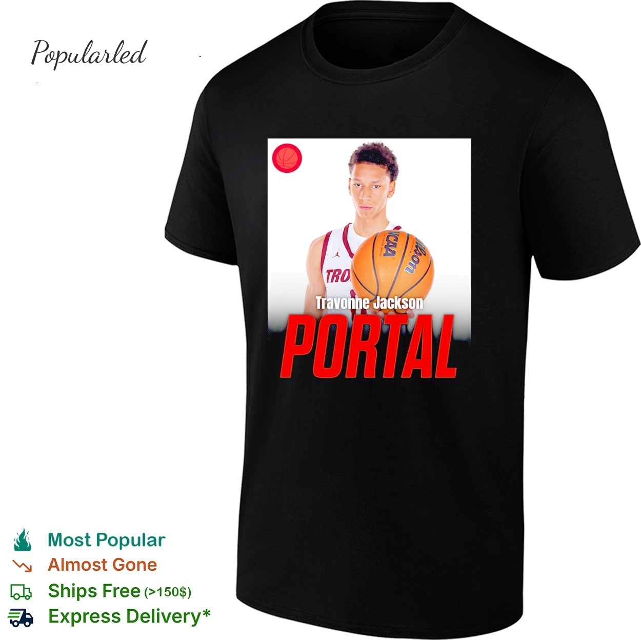 Travonne Jackson portal Wisconsin Badgers basketball shirt