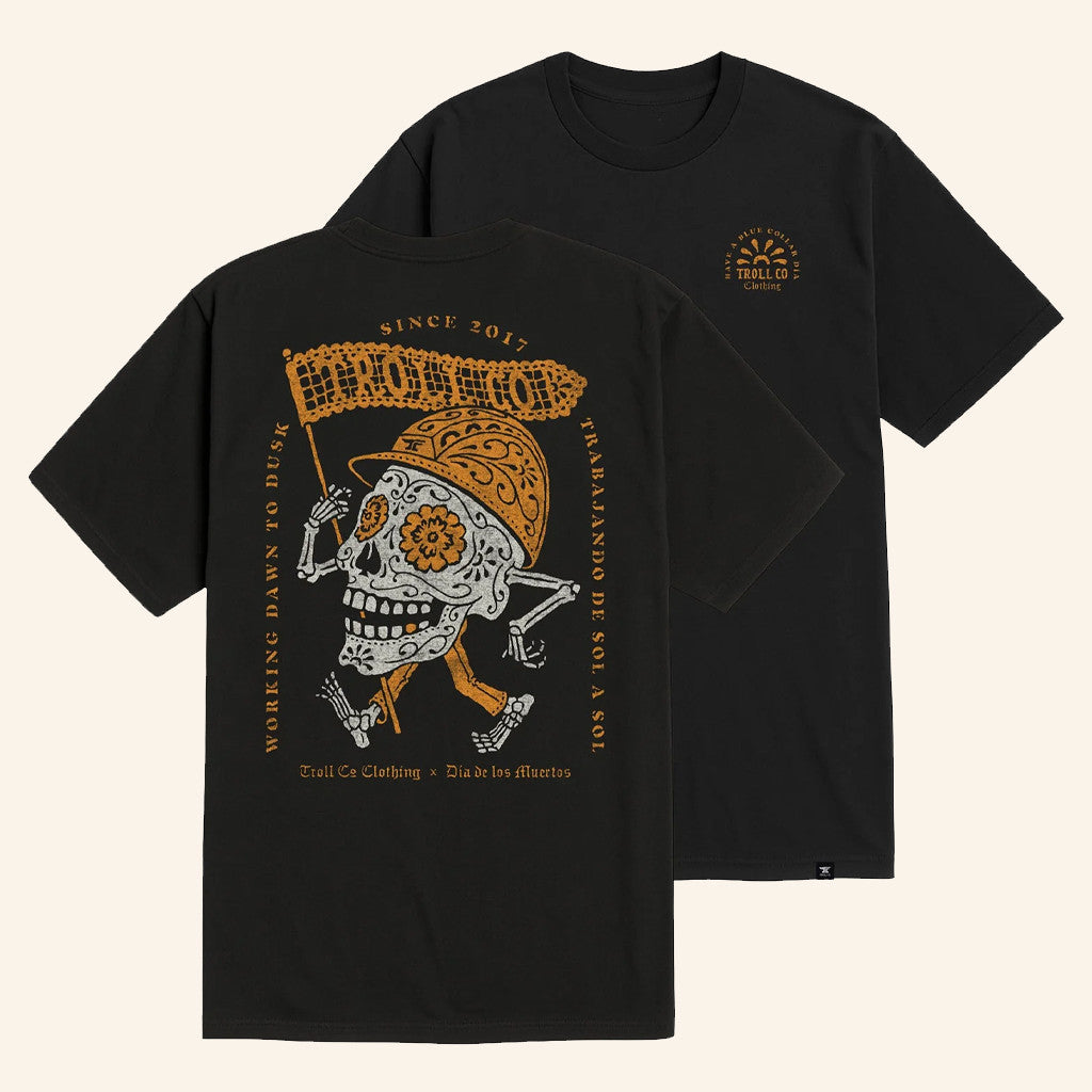 Troll Co Clothing Merch Dawn To Dusk Black T-Shirt Halloween Gifts For Men