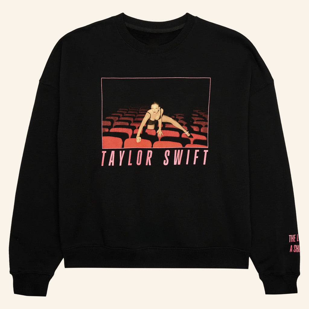 TS Showgirl Merch Showgirl It's Frightening Black Sweatshirt Cool Gifts For Swifties