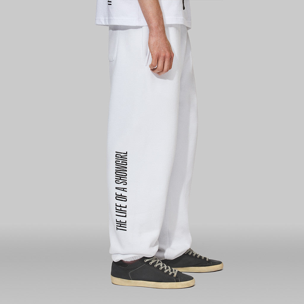 TS Showgirl Merch Showgirl Shiny Bug White Sweatpants Gifts For Fans