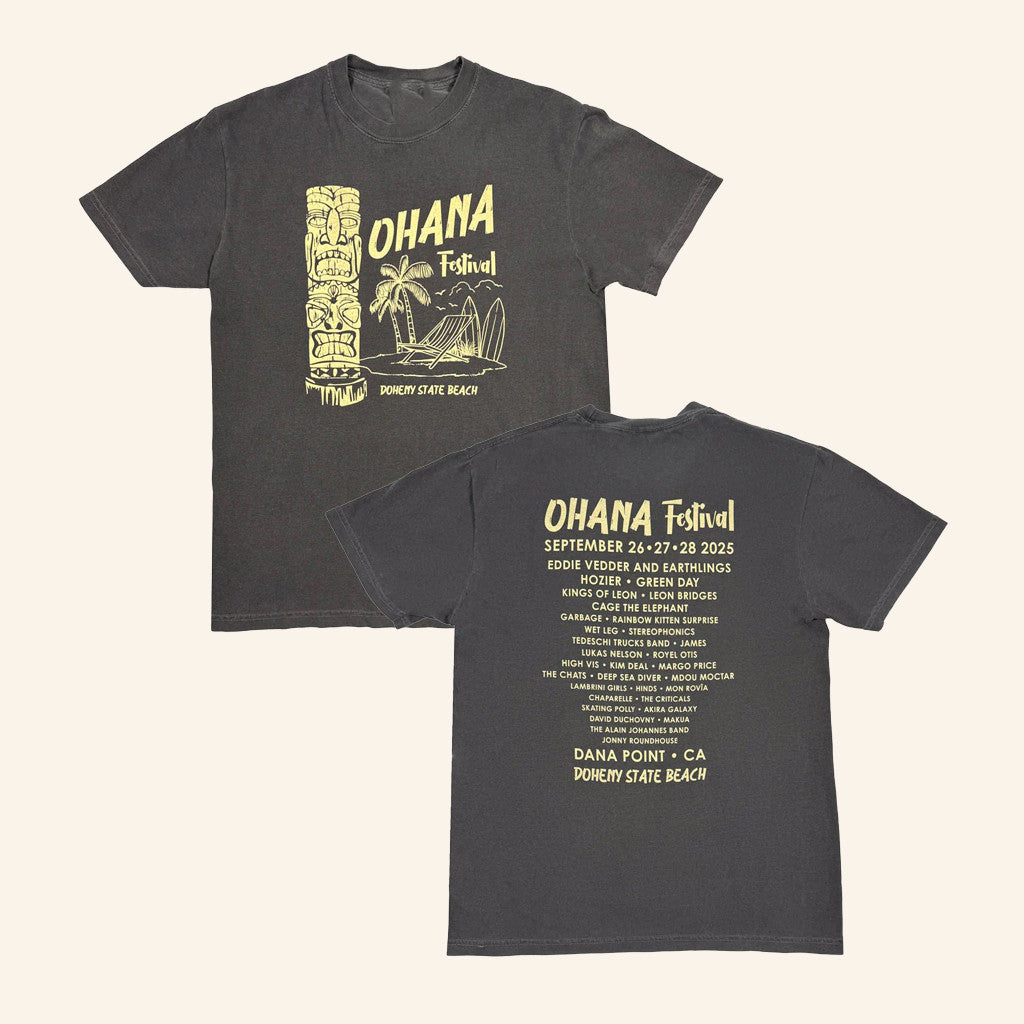 TSURT Merch Ohana Festival Lounge T-Shirt Gifts For Music Enthusiasts