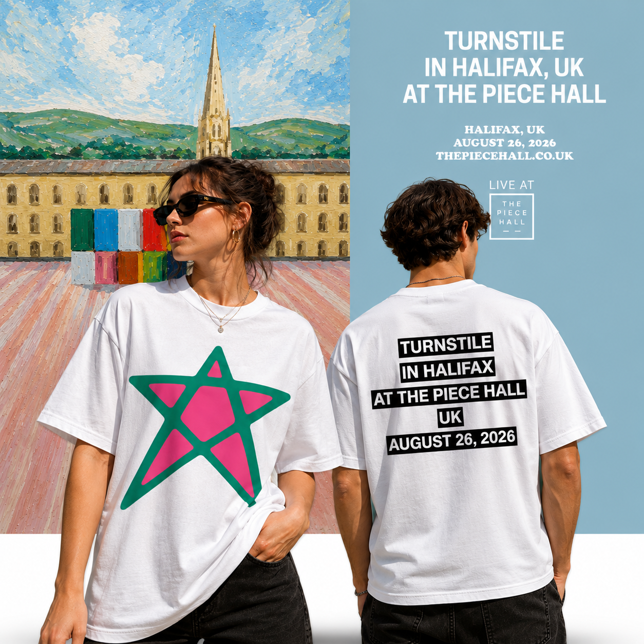 Turnstile Halifax UK August 26 2026 Merch