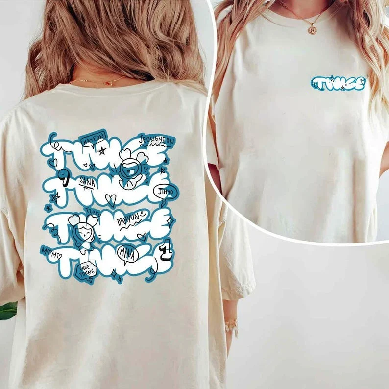 Twice Tour Merch 2026 TShirt Twice Awesome Clothes Merch Ideas For Fans Merch 2026