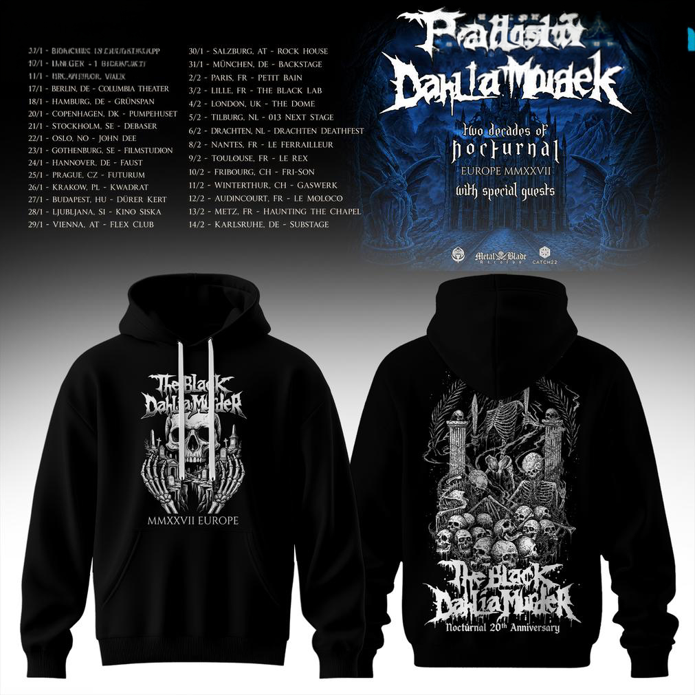 Two Decades of Nocturnal Europe New Hoodie