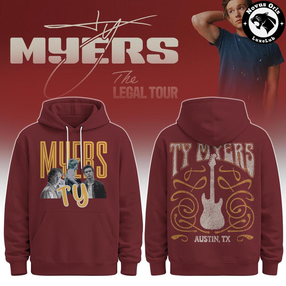 Ty Myers The Legal Tour 2026 Hoodie