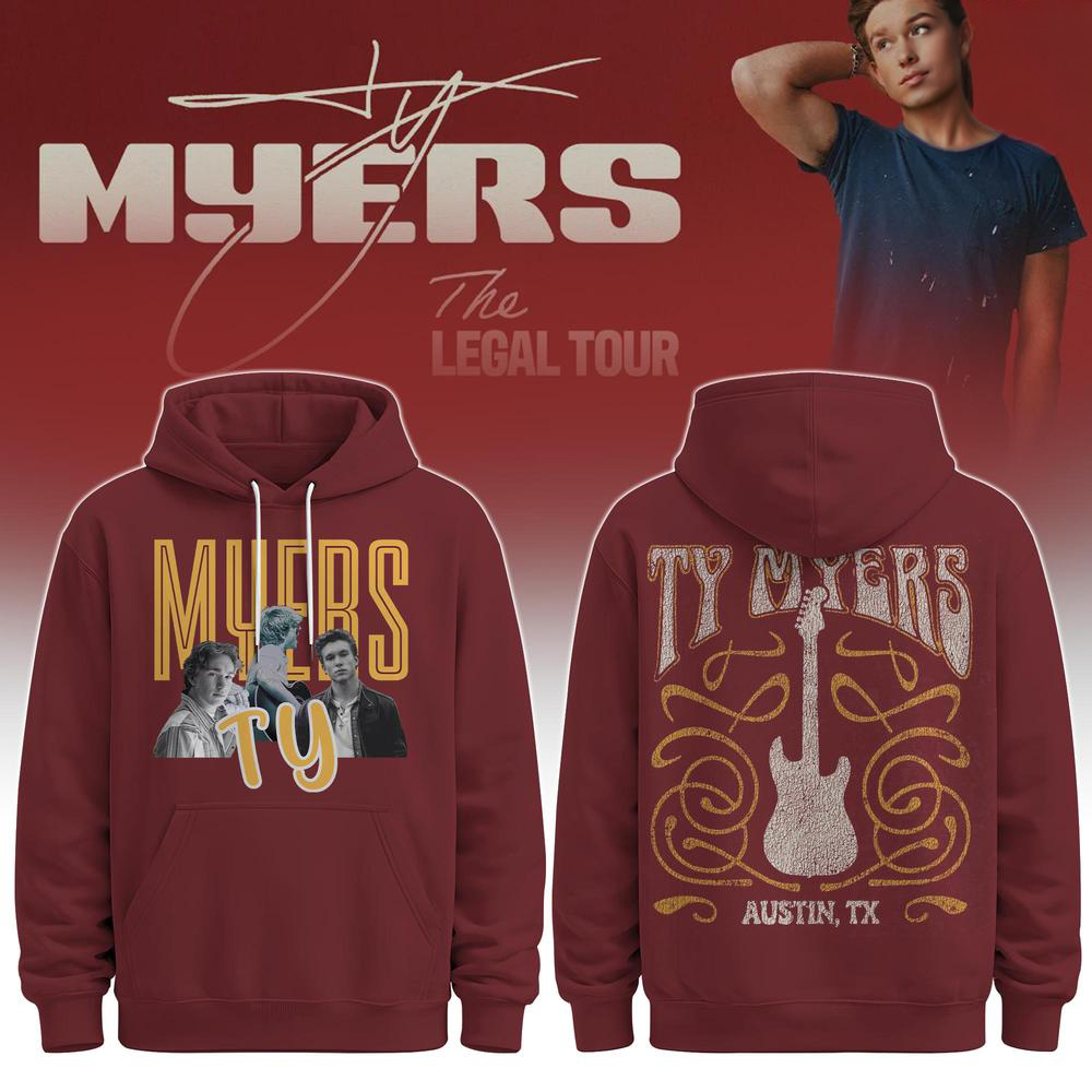 Ty Myers The Legal Tour 2026 Hoodie