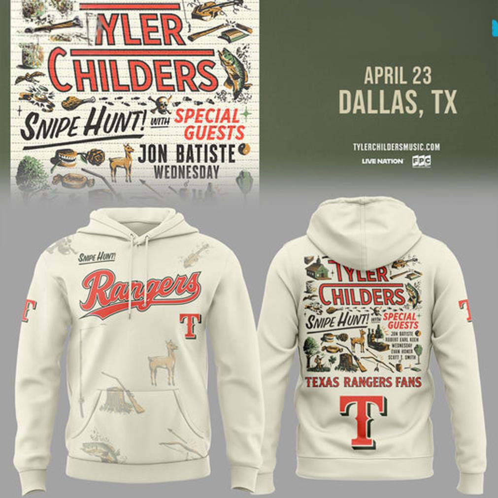 Tyler Childers Cream Snipe Hunt Hoodie