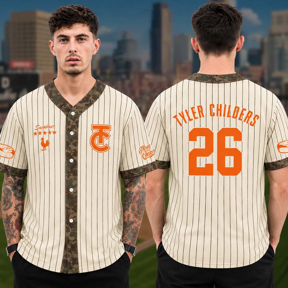 Tyler Childers Wrigley Field Baseball Jersey