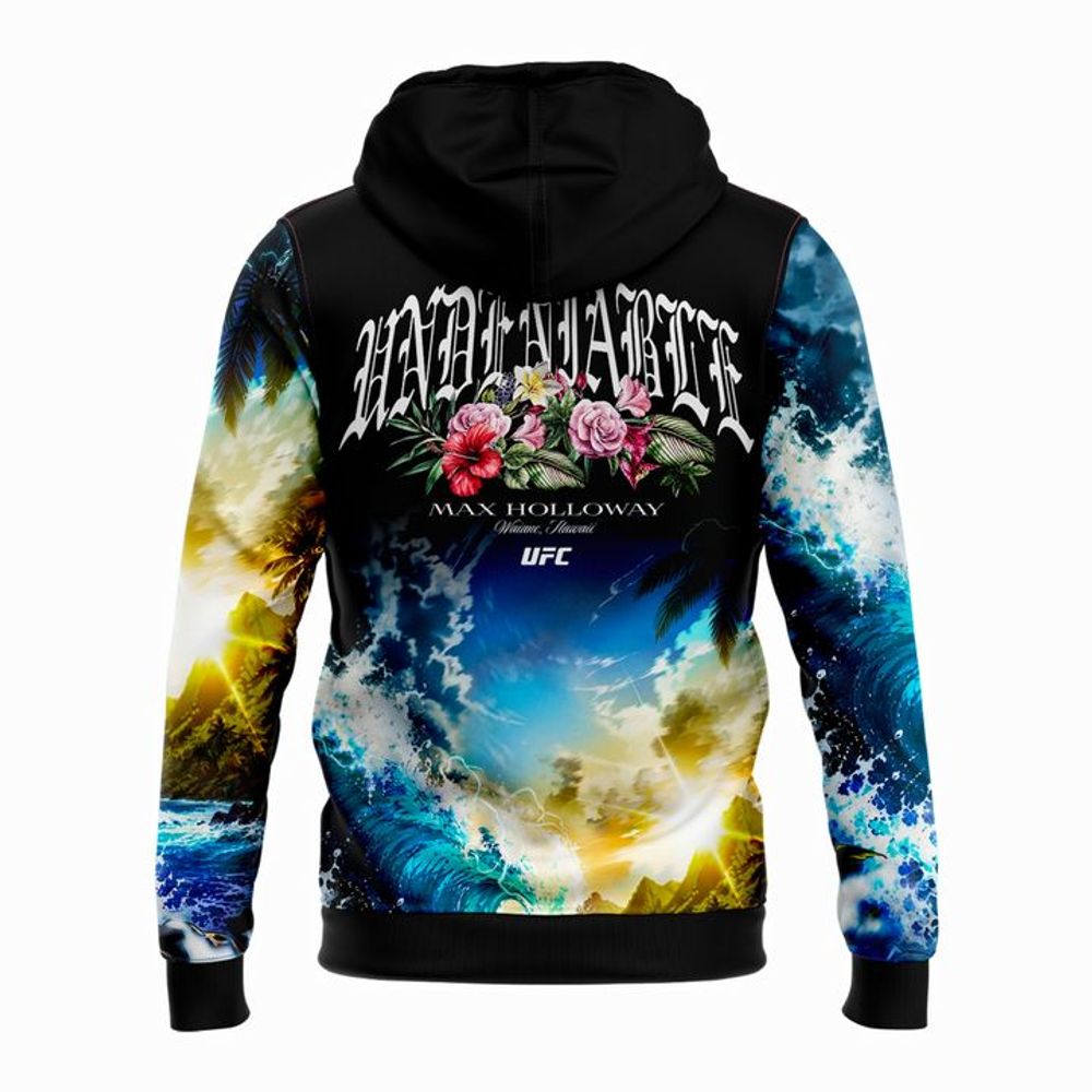 UFC 329 Max Holloway Undeniably Blessed Limited Edition Hoodie - Image 3