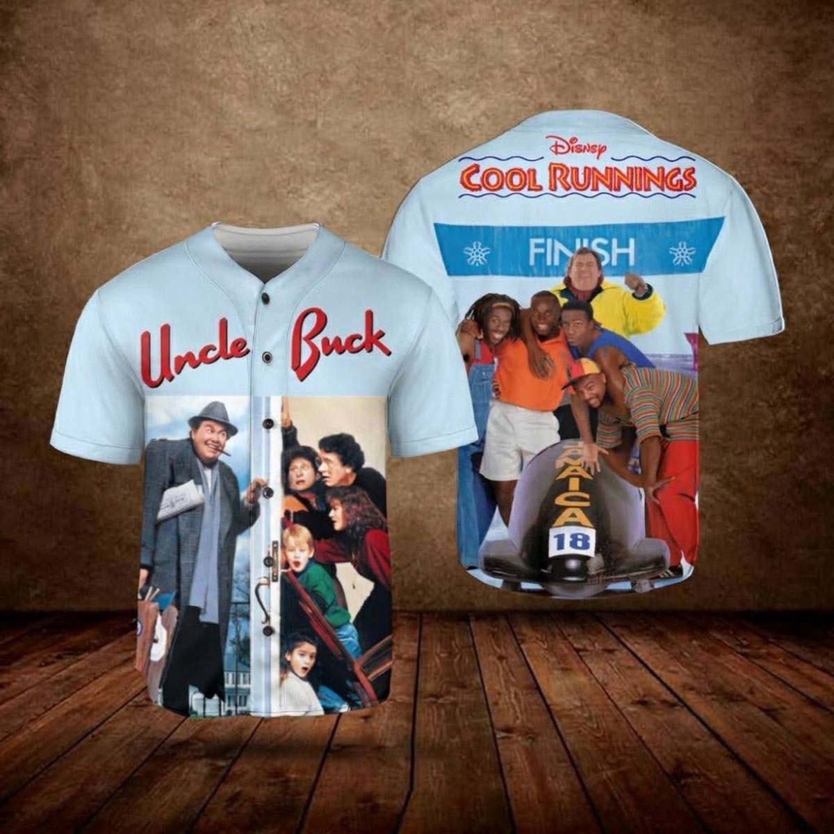 Disney Uncle Buck Baseball Jersey 1 - Unicasport Disney Uncle Buck Baseball Jersey